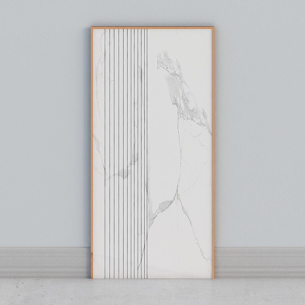 背景墙小3D模型
