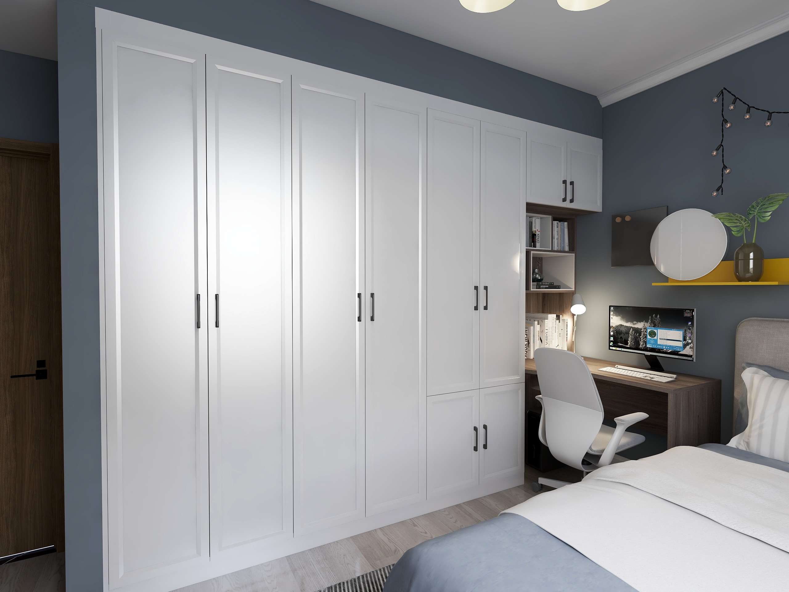 邳州伊宝诺-3-青岛一木帝景城17楼北卧室男孩房-装修设计方案