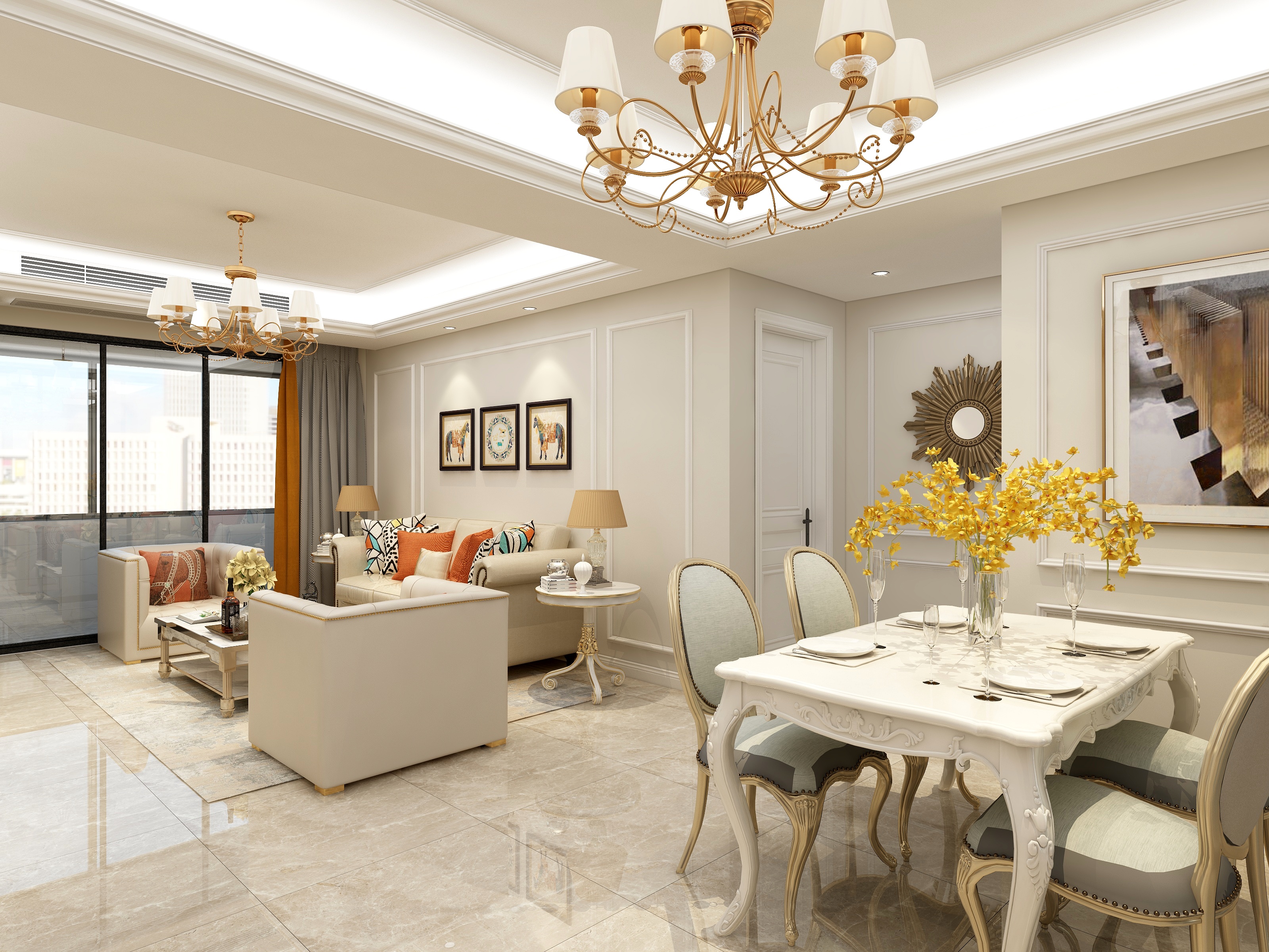 RGB设计-悦府-简美风格-装修设计方案