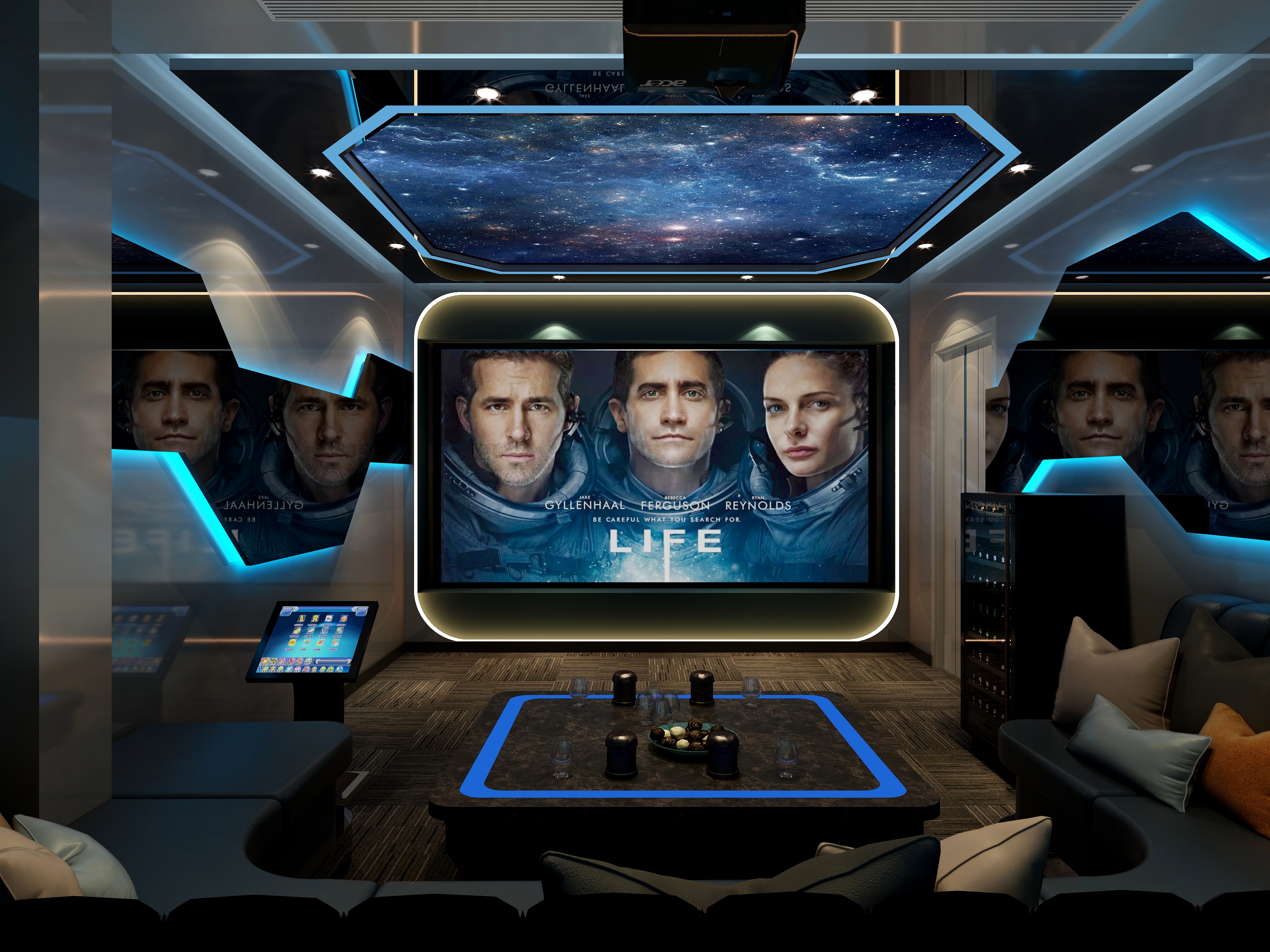 湛智华-电竞房88平装修效果图