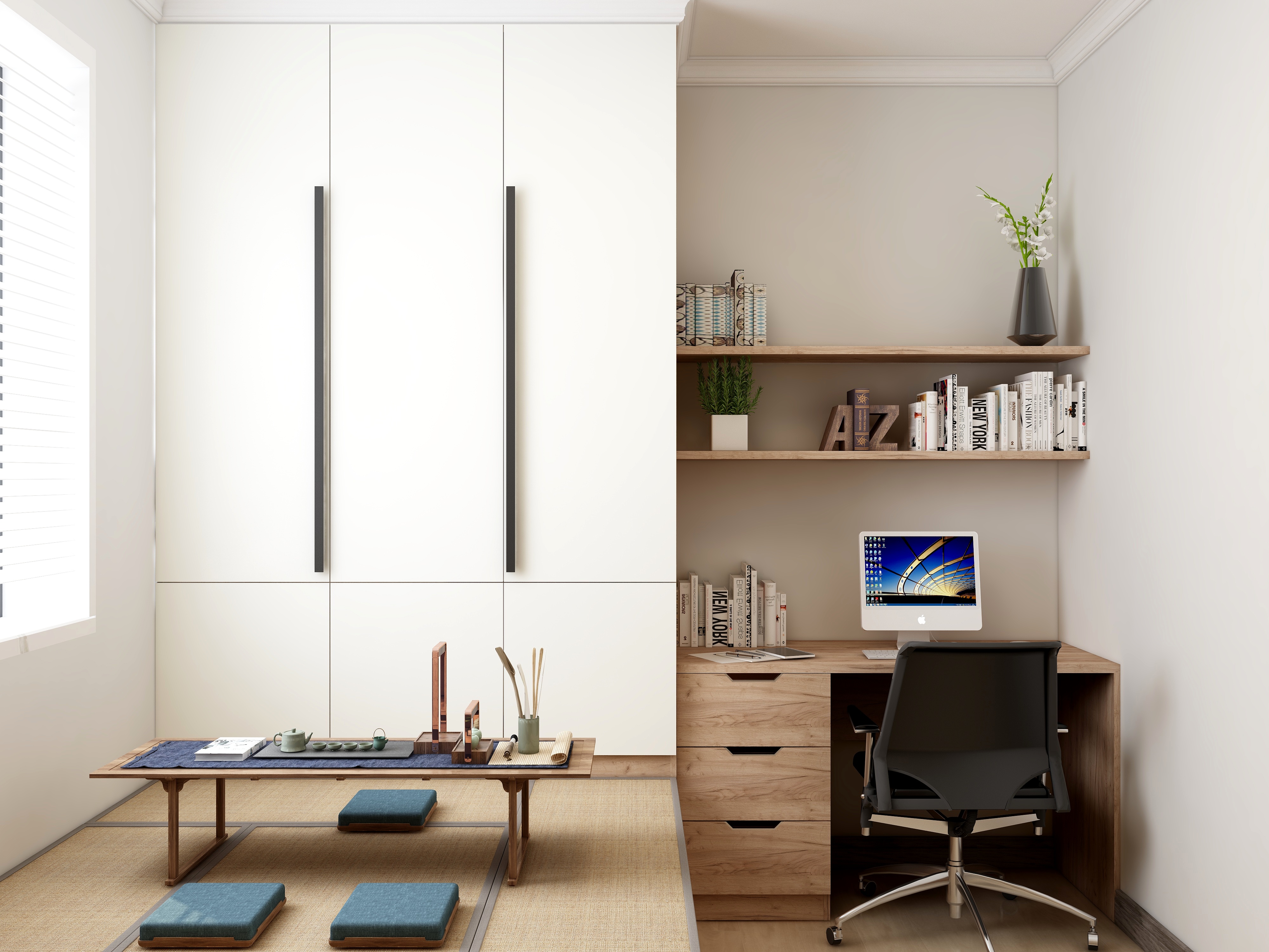 刘春伟-119方北欧三居装修效果图