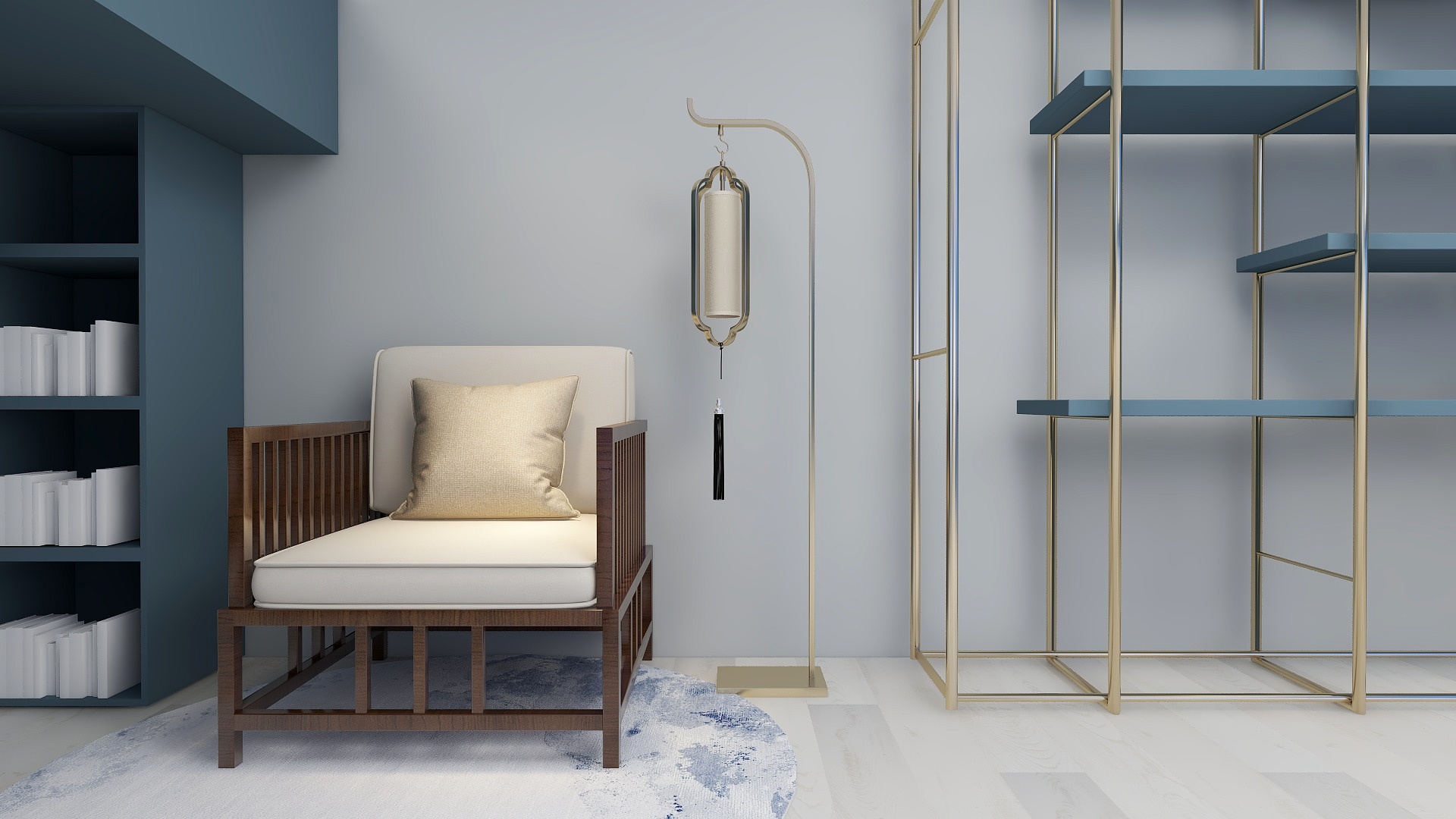 小芃友哟0-芃的原创中式简约风-装修设计方案