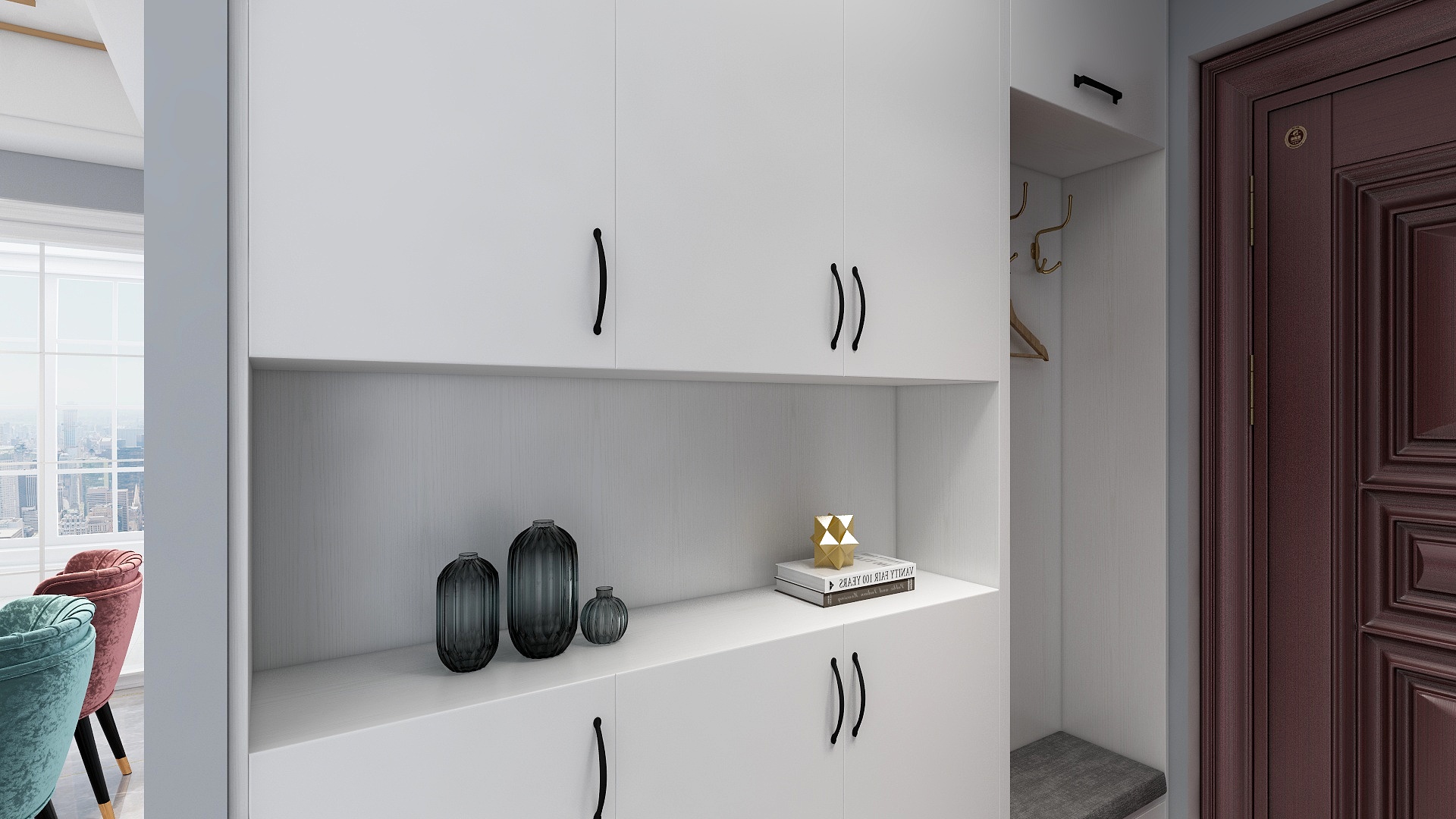 设计师曹芳-天元美居乐何帅哥、邓美女北欧风格-装修设计方案