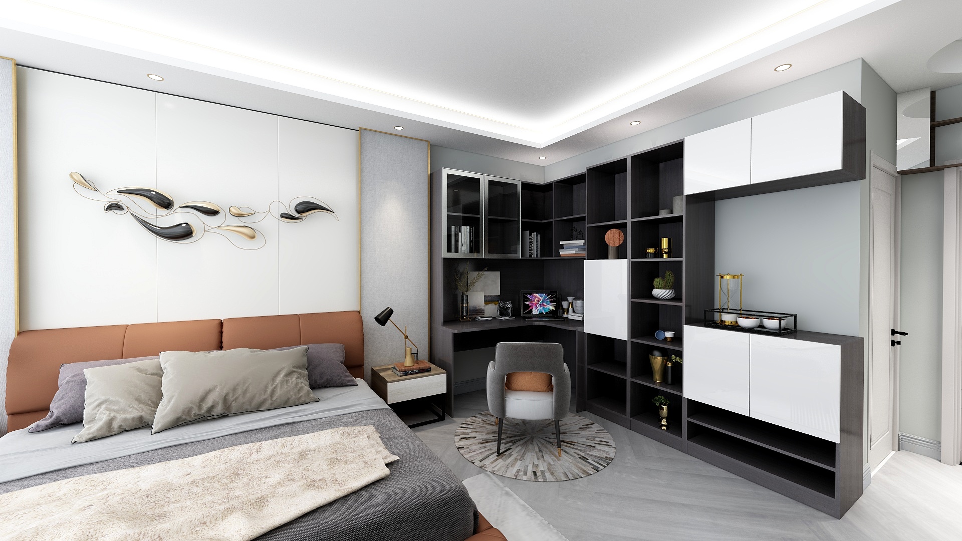 赵维刚-轻奢全屋定制-装修设计方案