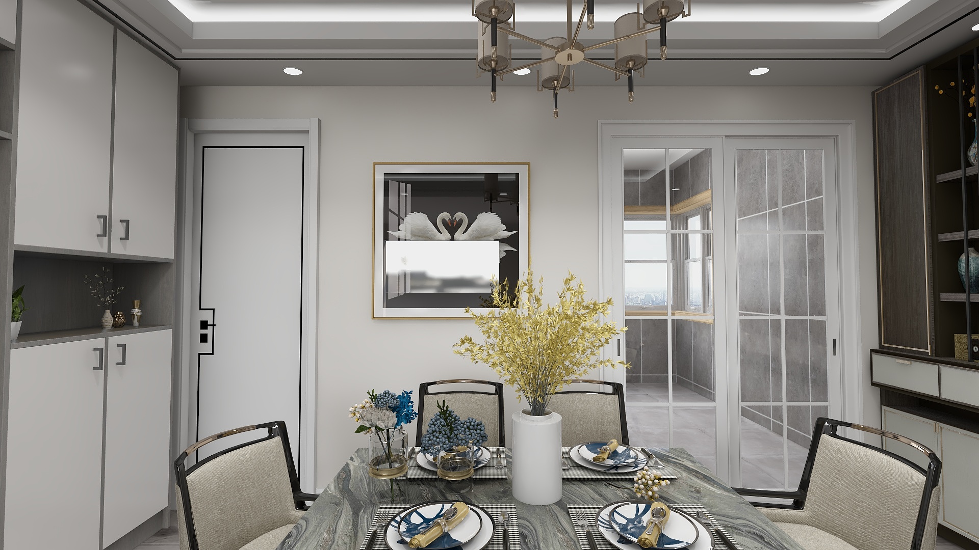 设计师张康-雅居荣君601室-装修设计方案