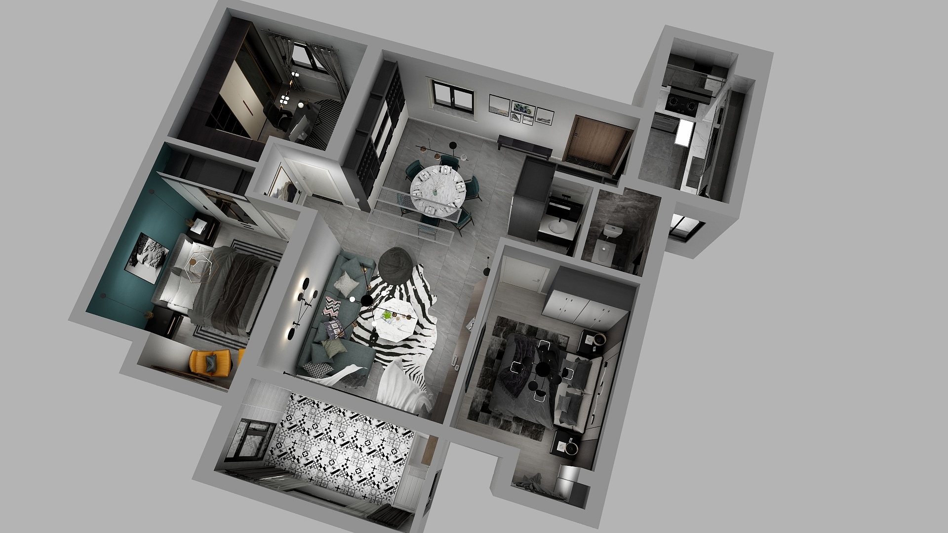 杜杜杜杜丶-蓦然回首-装修设计方案