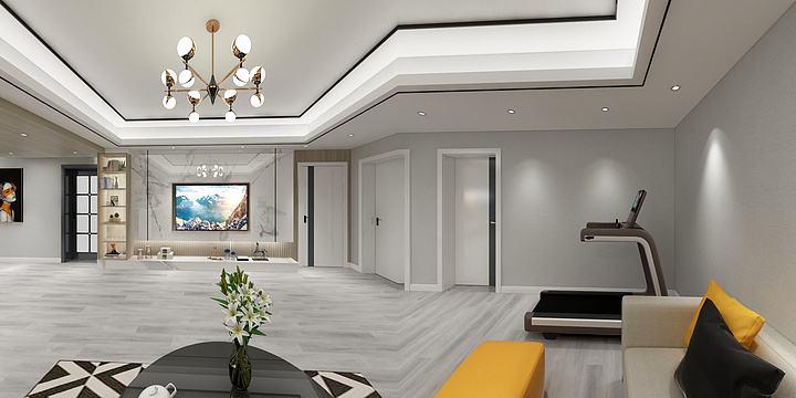 玖壹叁空间设计-小香连四楼-装修设计方案