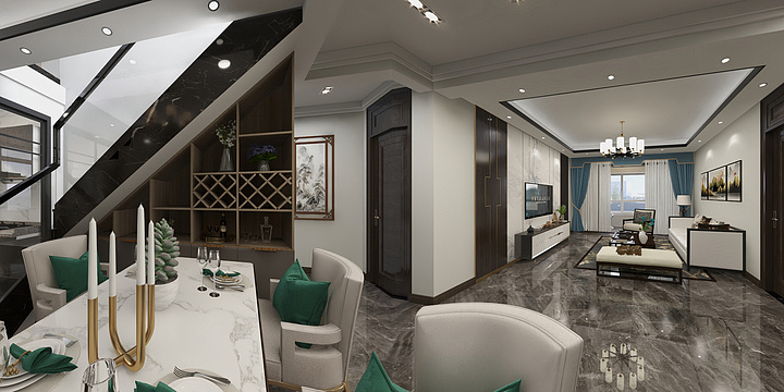 爱派装饰-御园143复试方案2-装修设计方案