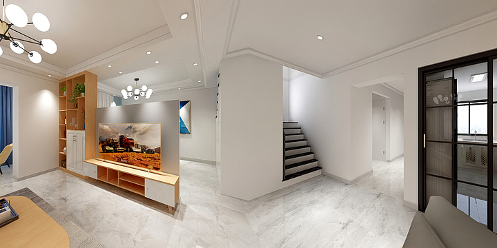 莆田拾光装饰有限公司-保利誉峰花园效果图-装修设计方案