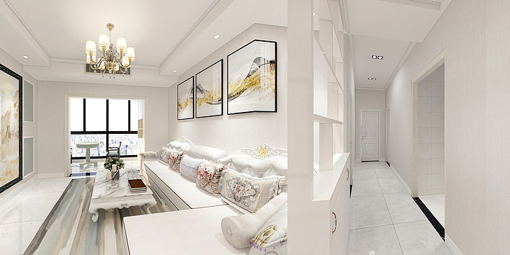 罗兵装饰dEIe-东方新天地10栋17-3-装修设计方案