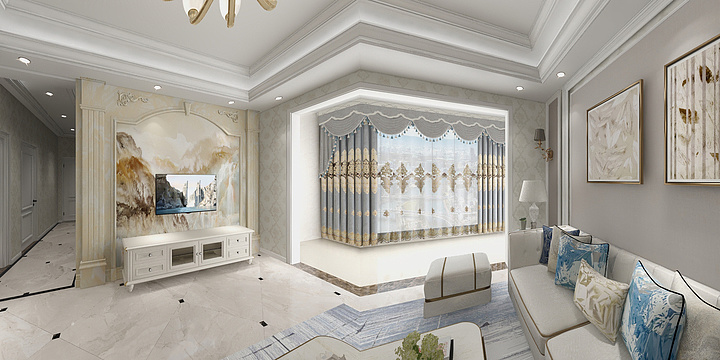 华蓥阳光装饰-承平盛世4期周哥哥-装修设计方案