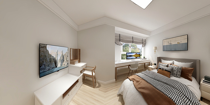 设计师G-红公馆-26-407室-装修设计方案