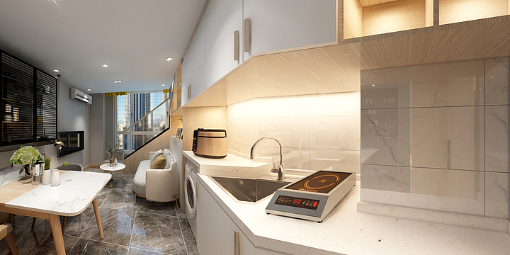 黄宇-成都联想天府云城LOFET-装修设计方案