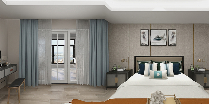 觅点空间设计-新中式-装修设计方案