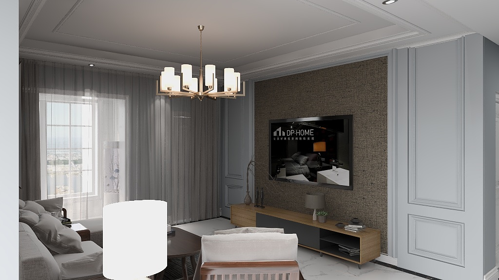 木子口丁-紫檀华都3204-装修设计方案