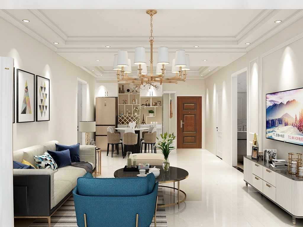 百维-金穗效果图-装修设计方案