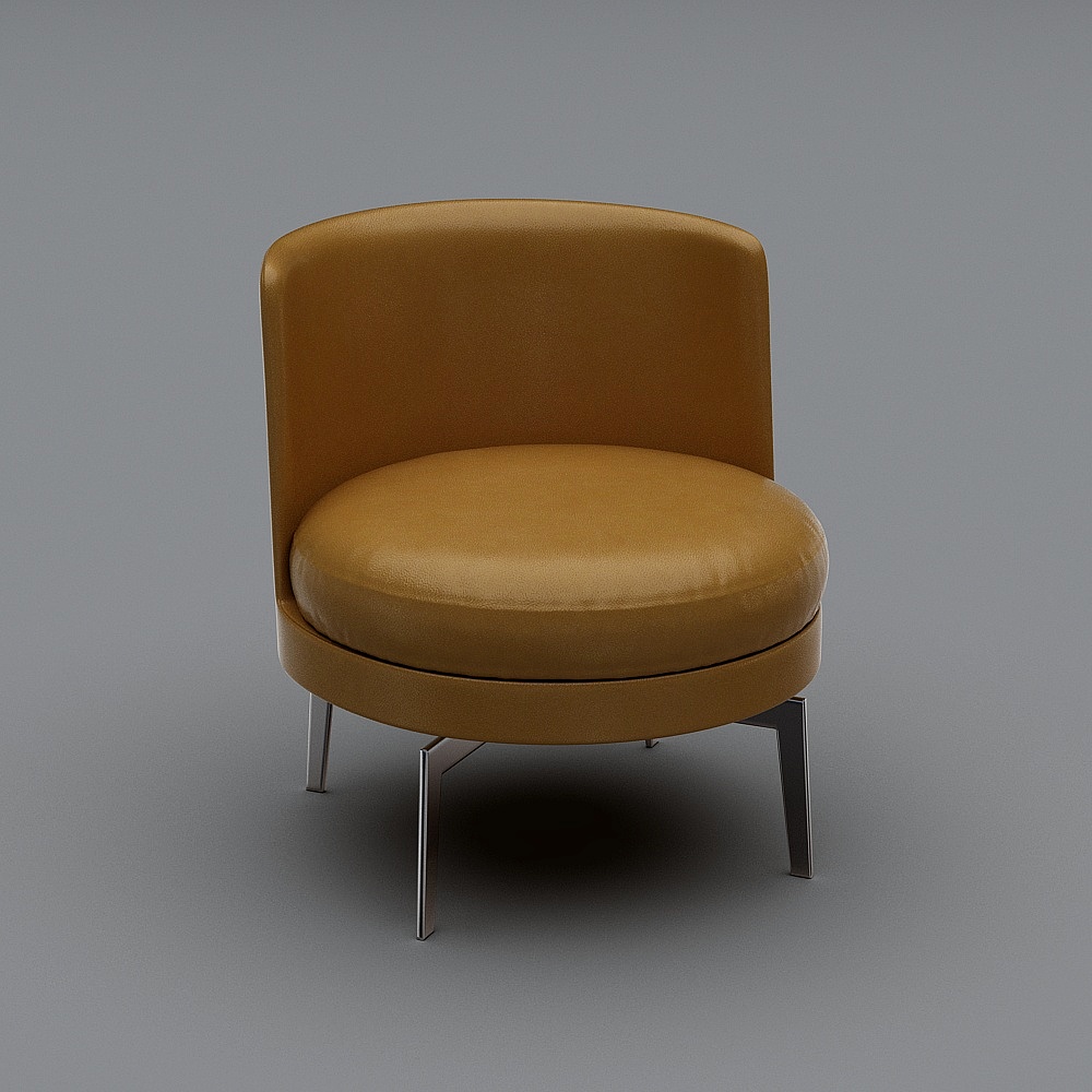 德特斯Dexterous  休闲椅3D模型