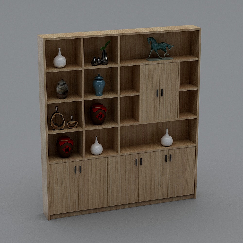 展示柜3D模型