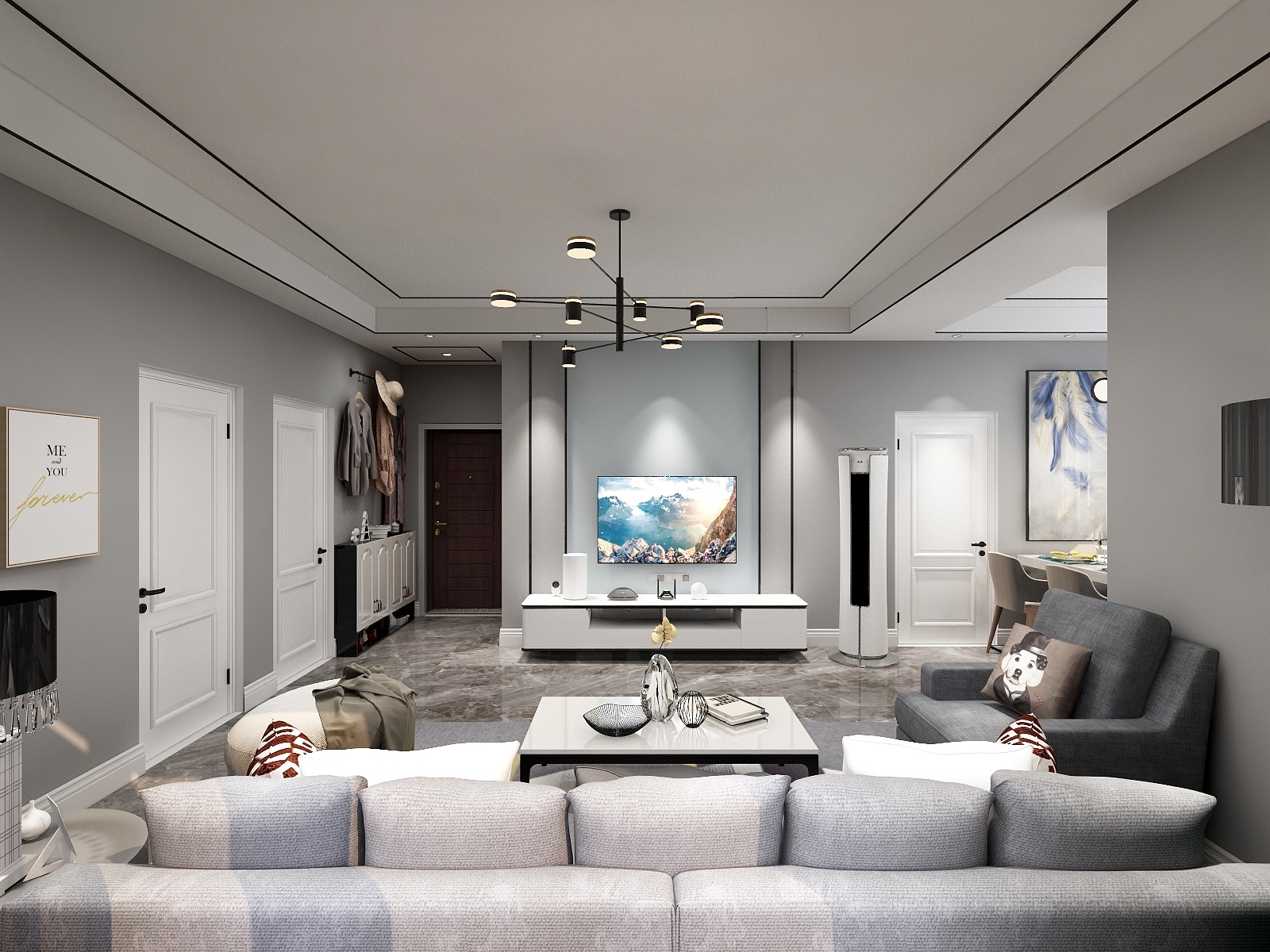 晴天设计工作室-德悦名郡-装修设计方案