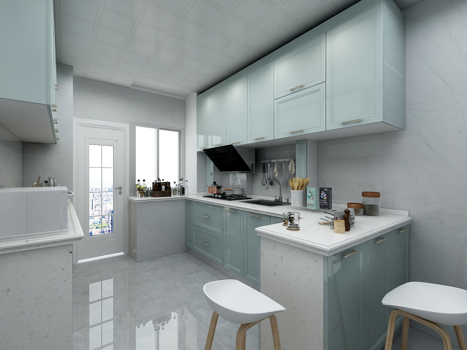 LHDESIGN-河松三期橱柜-装修设计方案