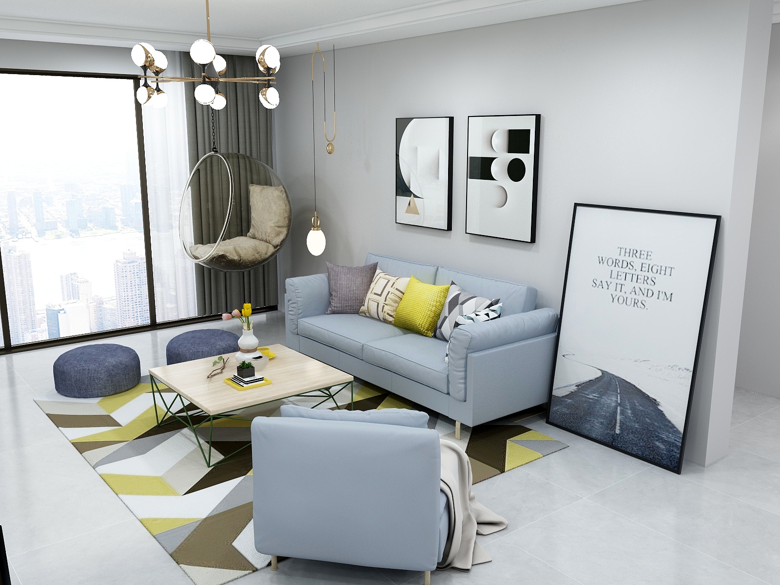 HE何宇诚-一个人的幸福-装修设计方案