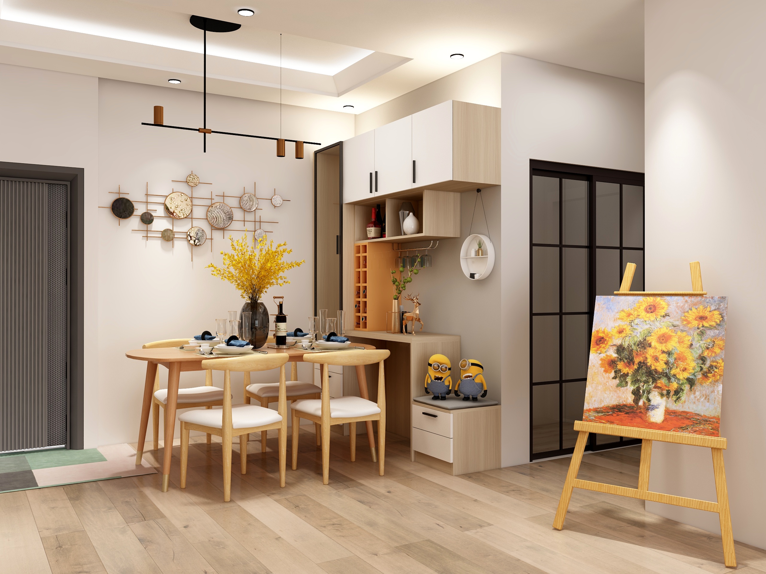 何雄-融创御园后现代96平-装修设计方案