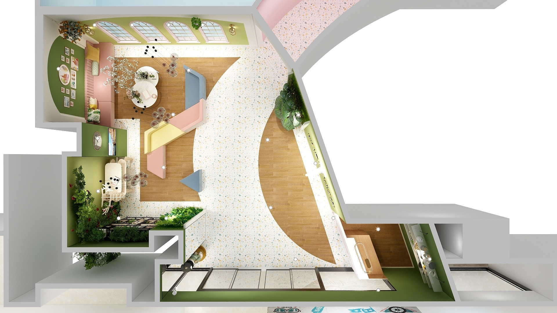 五度度度-榆中舞蹈学校-副本-装修设计方案