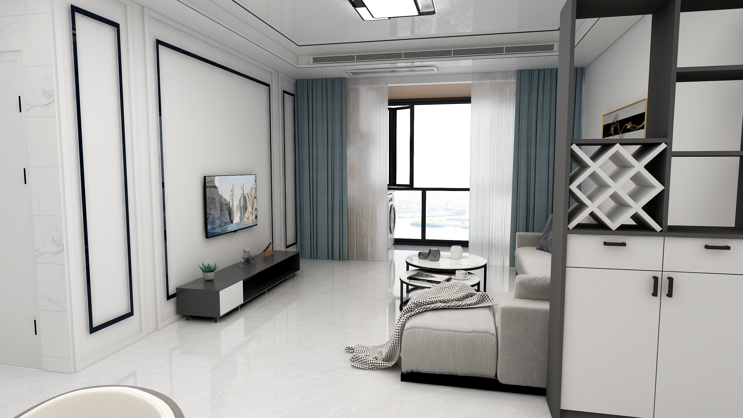 河南景墅建筑装饰工程有限公司-泰威中央公园-装修设计方案