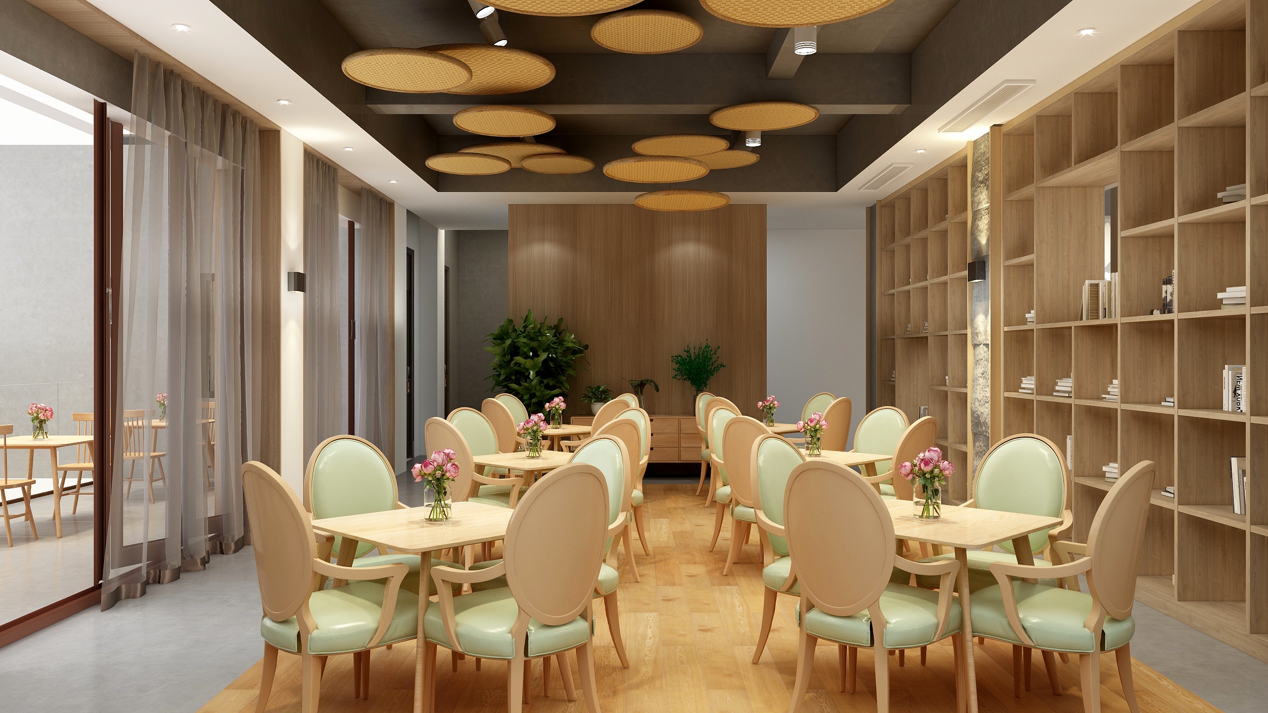 酷家乐大师案例-朱晓鸣-《秋田布谷》-效果图-装修设计方案