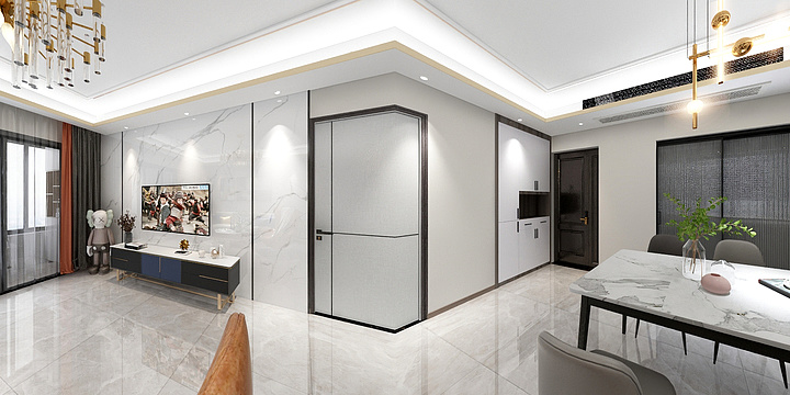 王帆丶居家设计-翼晟装饰-装修设计方案