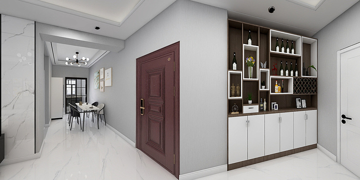 盛境装饰工程有限公司-凤凰城18-3-502-装修设计方案