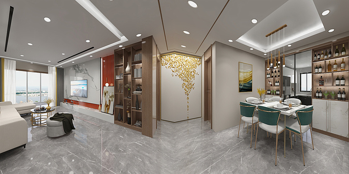 在路上.......-绿城新兴玉园-装修设计方案