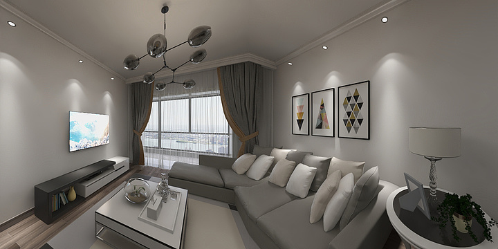 轶轩贝贝-澜山府18#03--暮辉-装修设计方案