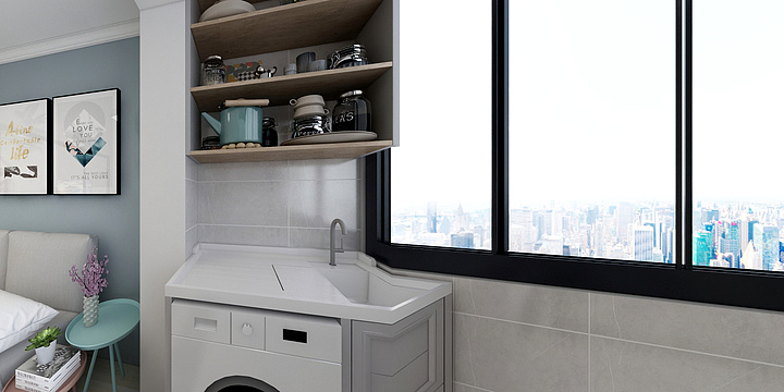 素净澄明wEVtN-柳营路1025弄10号502室-装修设计方案