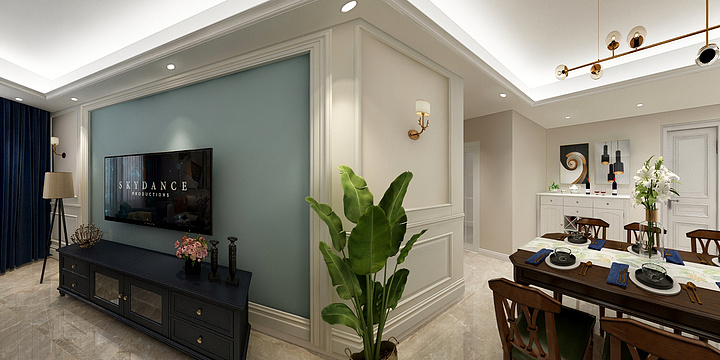 汪小玲-绿地城洋房二期-装修设计方案