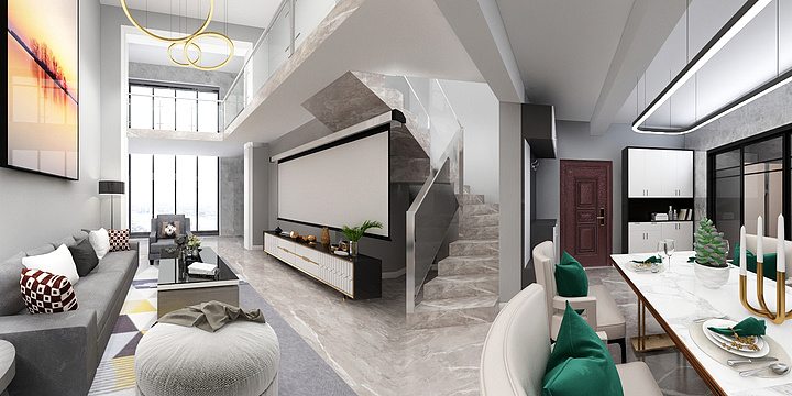 木杉SlDJ-福源名居孔先生-装修设计方案