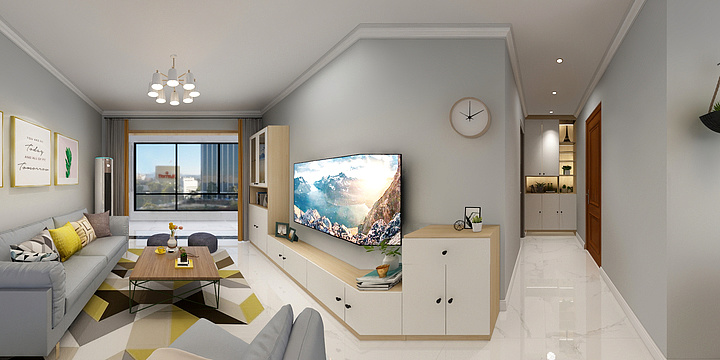 乐家精工I陈晓坤-碧桂园120㎡10-1503-装修设计方案