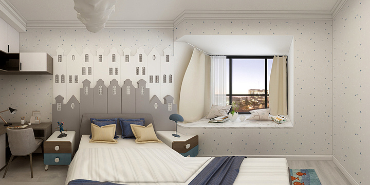 张俊超的小作坊-御龙半山-装修设计方案