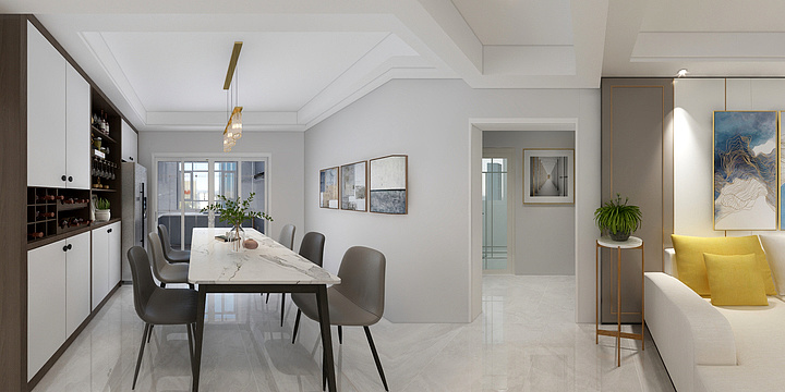 腾昀-悦府户型135-装修设计方案