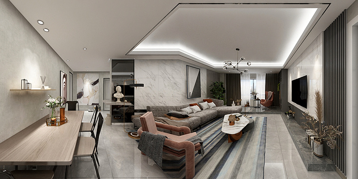 FORSTOUS-现代极简-香山壹境-装修设计方案