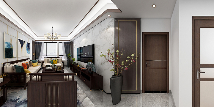 大自然晨祺世家全屋整装-华都大源-装修设计方案