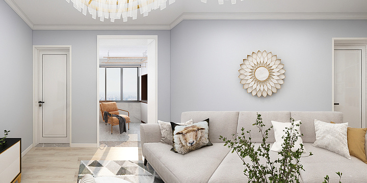 美哲装饰设计-三林世博家园-装修设计方案