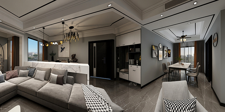 曹俊伟-奥园华府曹姐雅居-装修设计方案