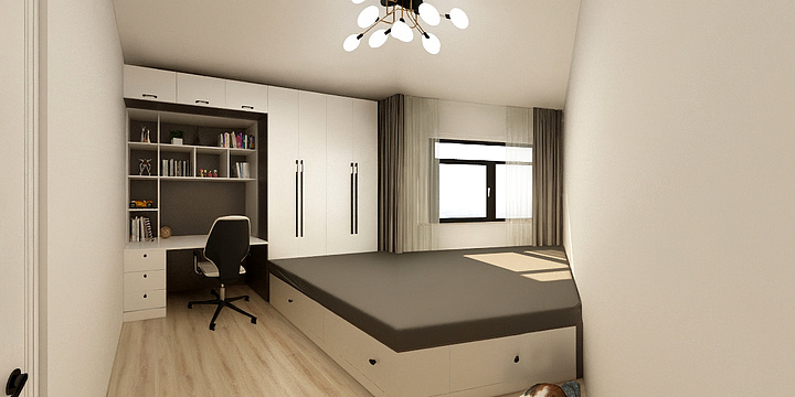 难搞哦～-榻榻米房间-装修设计方案