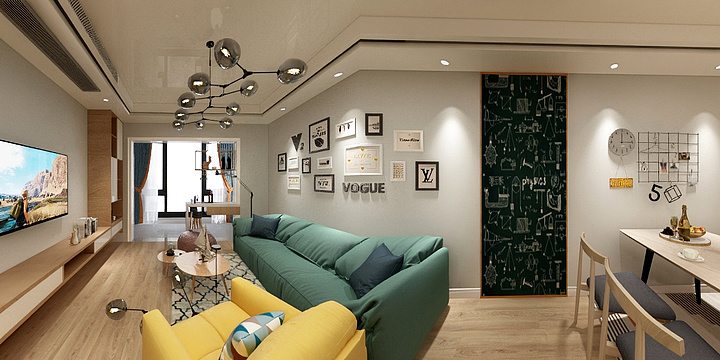 墨拓.空间-龙湖紫宸-iiii-装修设计方案