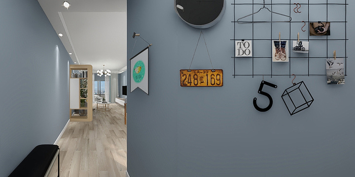 墨染青瓷-太子花苑-装修设计方案