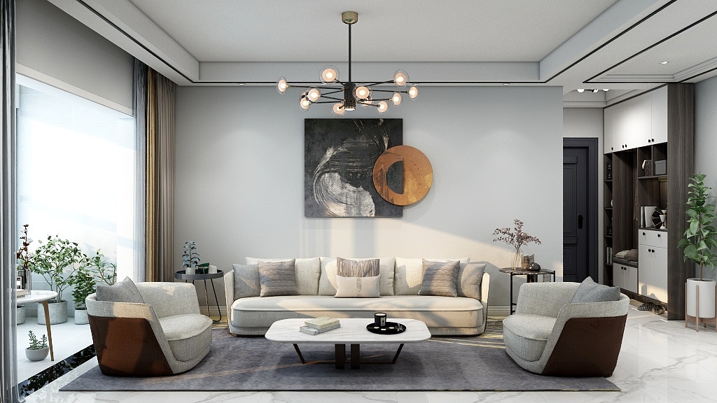 初代野肆-滨河星城窦先生-装修设计方案