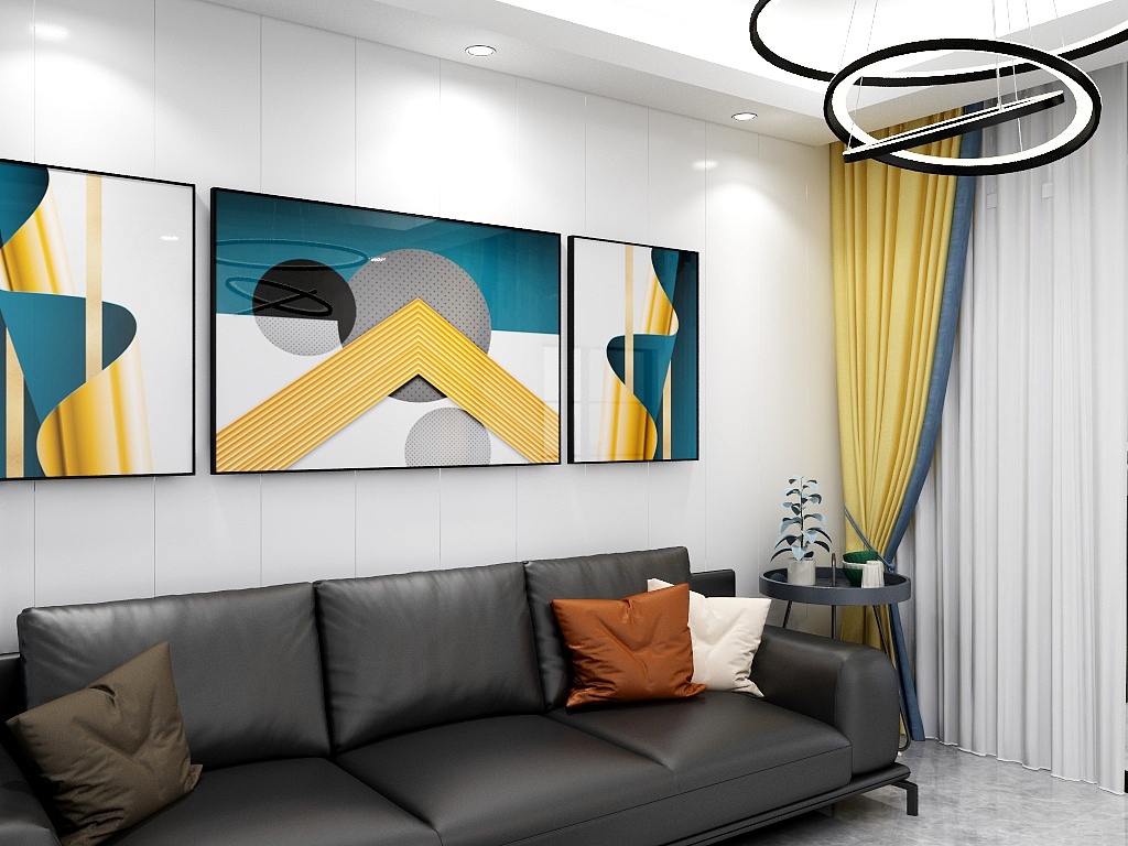 栀子花柑橘-安普顿小镇-装修设计方案