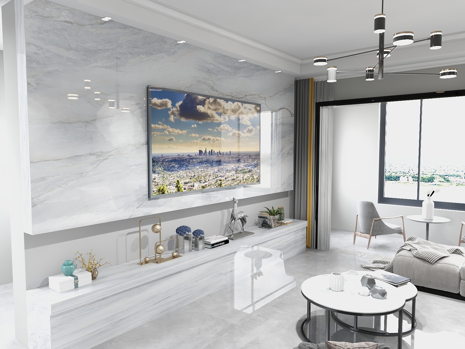 墨云香-丽发新城家具布局-装修设计方案