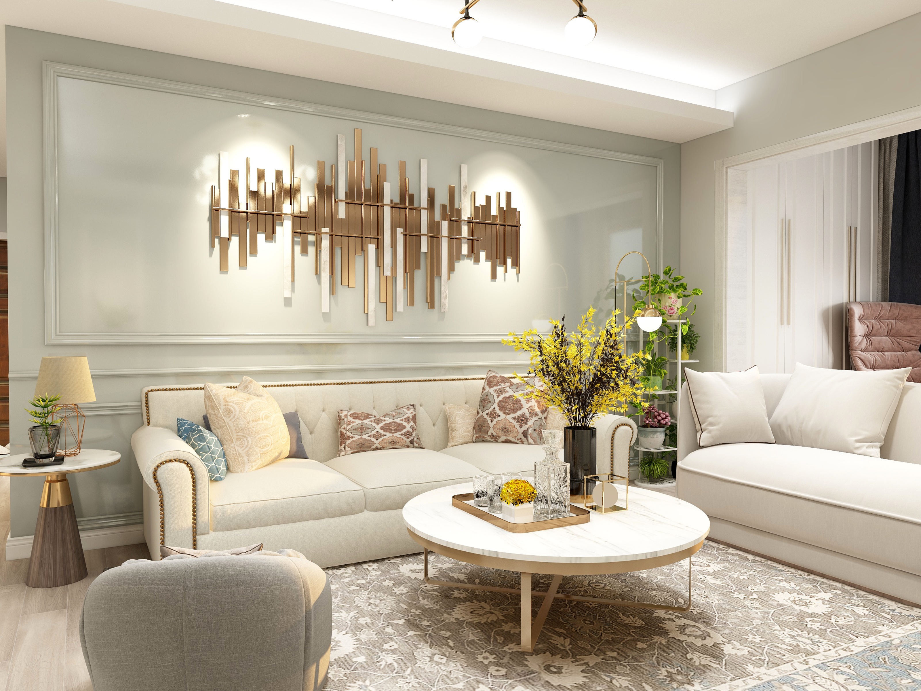 LT全案设计事务所-美岸长堤-3栋-装修设计方案